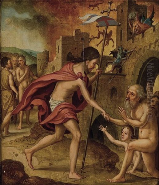 Descendimiento Al Infierno by Pieter Coecke van Aelst the Elder