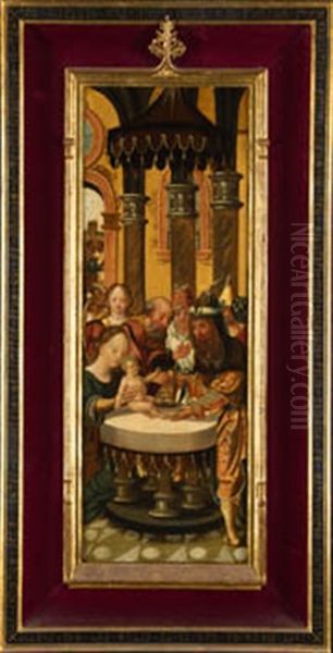 La Circuncision Oil Painting by Pieter Coecke van Aelst the Elder