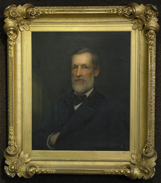 Portrait Of Mark Hopkins Oil Painting by William F. Cogswell