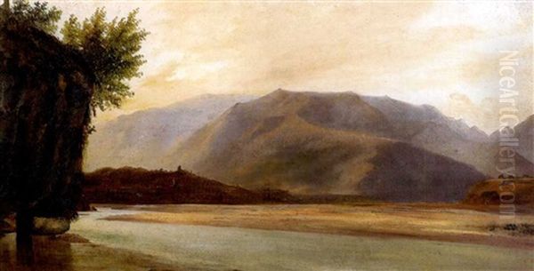 Paysage Des Alpes by Jules Coignet