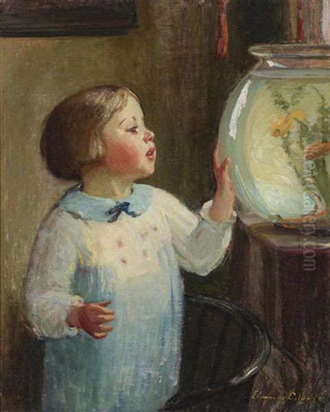 Little Mary Oil Painting by Elanor Ruth Gump Colburn