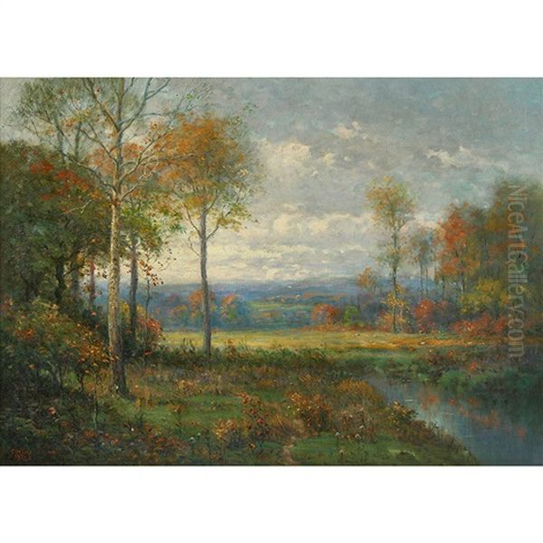 Landscape Oil Painting by George Ernest Colby