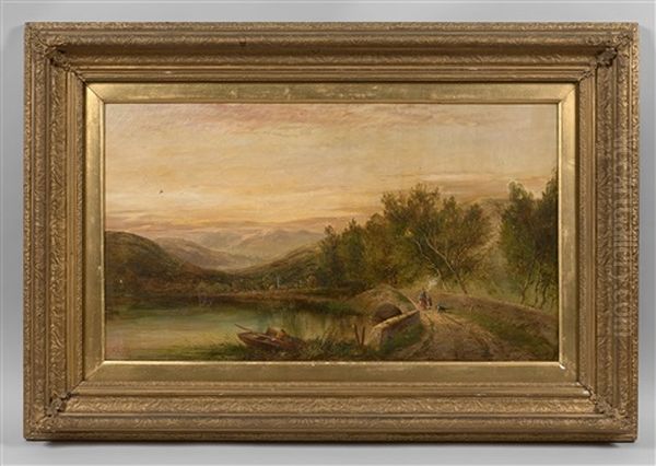 Paysage Anime Oil Painting by George Cole