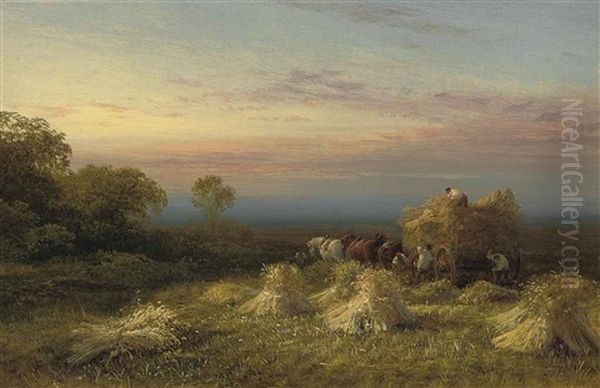 At The End Of The Day Oil Painting by George Cole