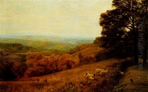 Autumn Oil Painting by George Vicat Cole