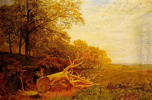 Spring Oil Painting by George Vicat Cole