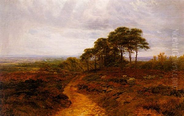 Leith Hill, Surrey Oil Painting by George Vicat Cole