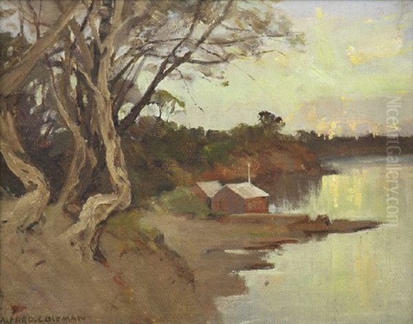 Even Tide Oil Painting by Alfred George Coleman