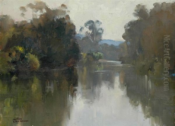 Deep River Oil Painting by Alfred George Coleman