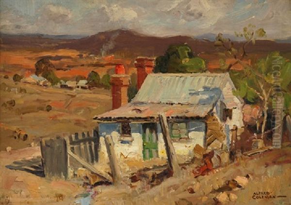 On The Goldfields Oil Painting by Alfred George Coleman