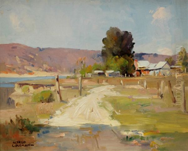 Wise's Farm Eldorado Oil Painting by Alfred George Coleman