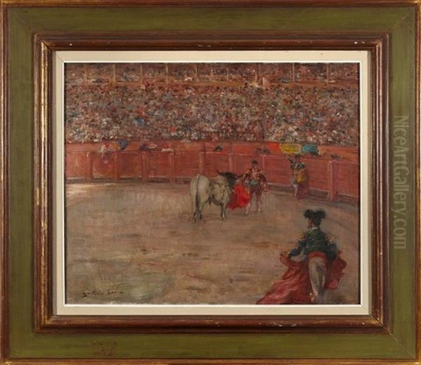 La Corrida Oil Painting by Gustave Henri Colin