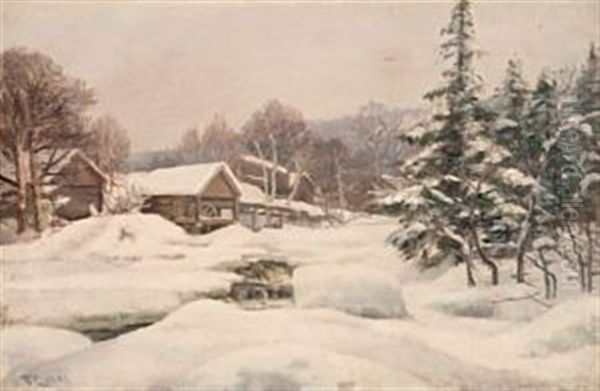 Vinter, Mesna by Fredrik Jonas Lucian Botfield Collett