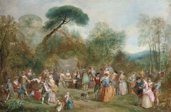 The Wedding Feast Oil Painting by Henry Charles Andrews