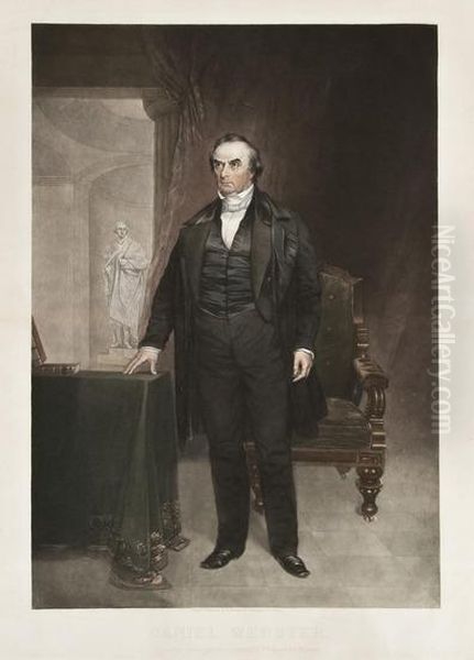 Daniel Webster Oil Painting by Joseph Andrews