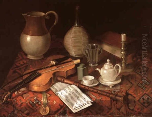 Stilleben Oil Painting by Edward Collier