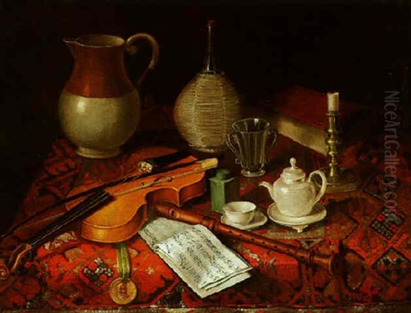 Stilleben Oil Painting by Edward Collier