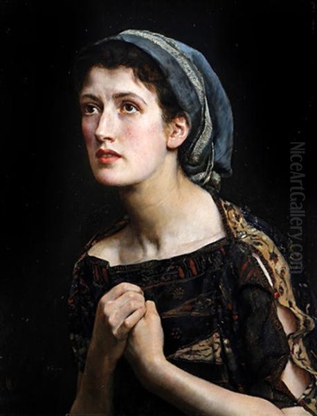 Cassandra (study) Oil Painting by John Collier