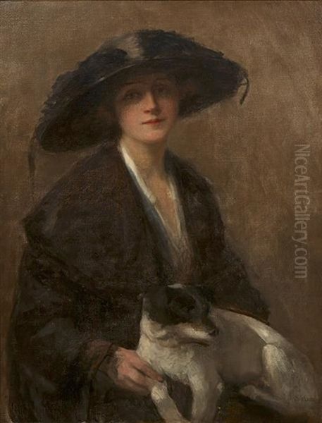 Love Me, Love My Dog Oil Painting by John Collier