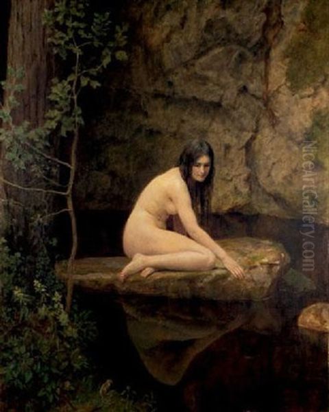 The Water Nymph Oil Painting by John Collier