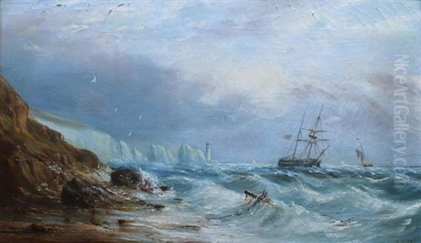 Off The Needles Oil Painting by Ebenezer Colls