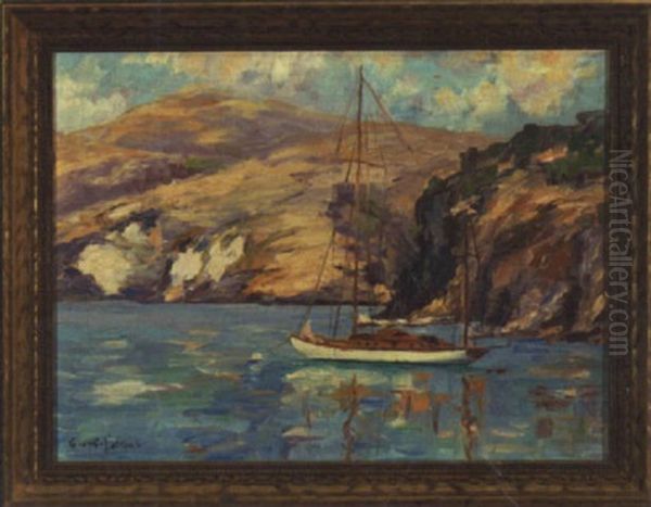 Flying Cloud (fourth Of July Cove) Oil Painting by George Sumner Colman