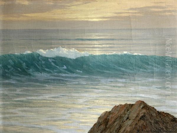 Sun's Last Ray Oil Painting by Roi Clarkson Colman