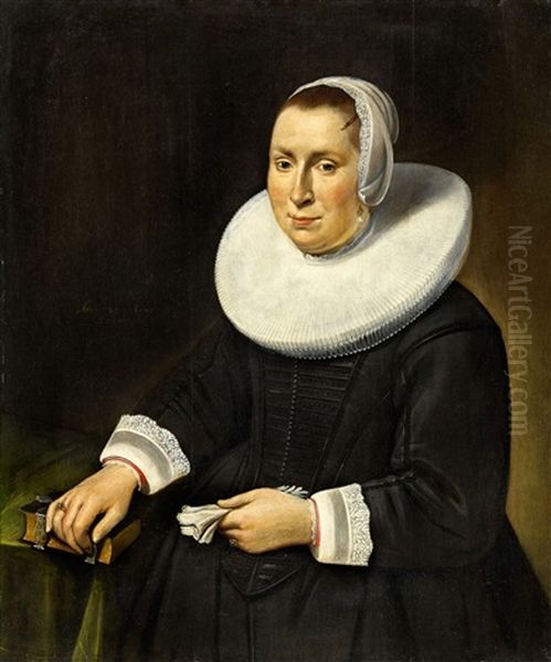 Portrait Of A Lady by Isaac Colonia