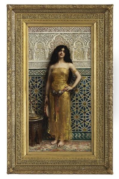 Harem Dancer Oil Painting by Leon Francois Comerre