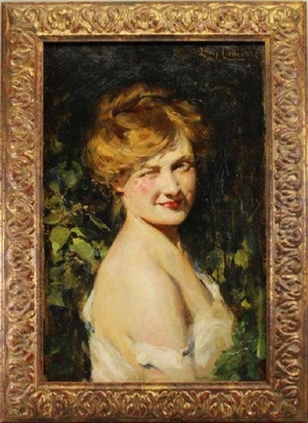 La Coquette Oil Painting by Leon Francois Comerre