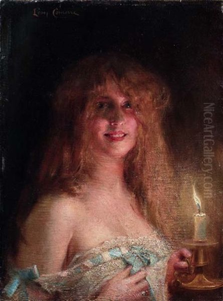 Bonsoir Oil Painting by Leon Francois Comerre