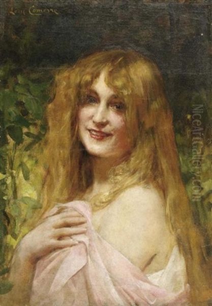 Portrait Einer Frau Oil Painting by Leon Francois Comerre