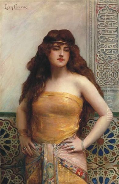 The Sultan's Favorite Oil Painting by Leon Francois Comerre