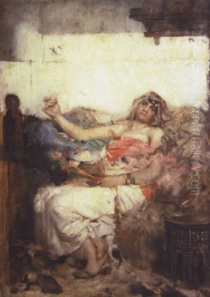 Jeune Orientaliste by Leon Francois Comerre