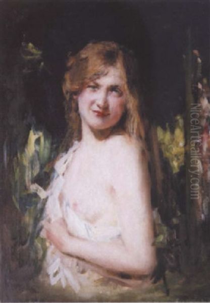 La Blonde Denudee Oil Painting by Leon Francois Comerre