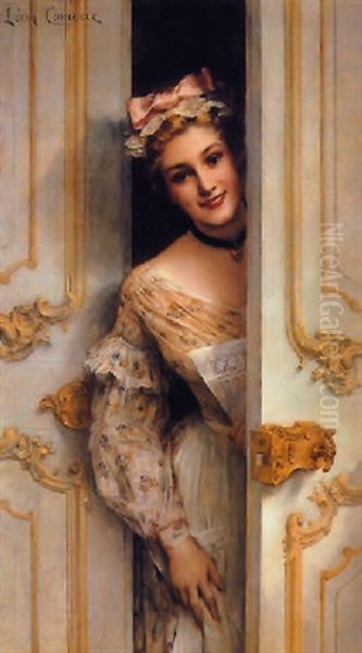 The Surprise Oil Painting by Leon Francois Comerre