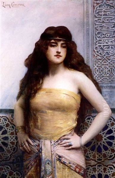 The Sultan's Favorite Oil Painting by Leon Francois Comerre