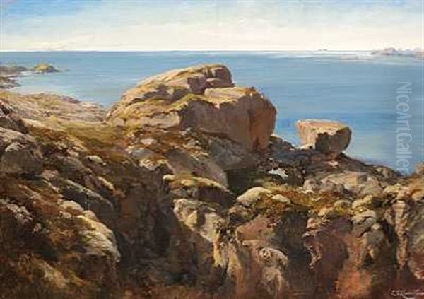 Lofoten, Lands End Oil Painting by Edward Theodore Compton