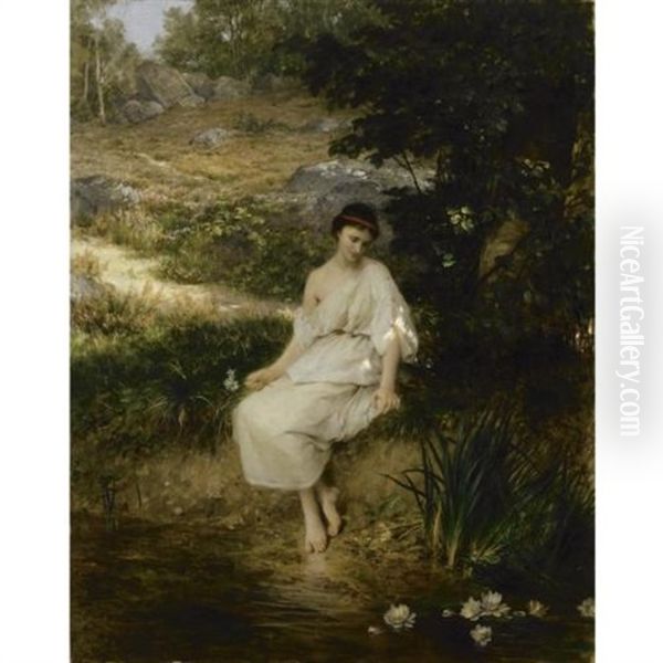 Ophelia by Pierre Charles Comte