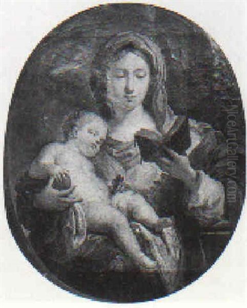 Madonna Con Bambino by Sebastiano Conca