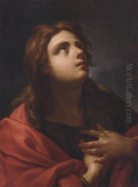 Saint John The Evangelist Oil Painting by Tommaso Conca