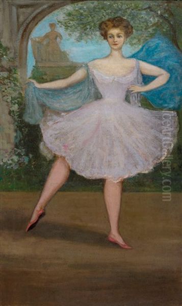 Adeline Genee Oil Painting by Charles Conder