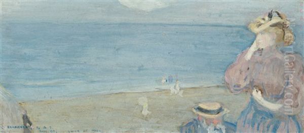 Lune De Miel Oil Painting by Charles Conder