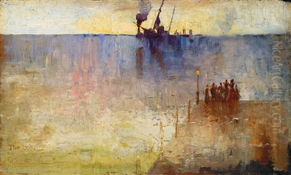 The Wreck Oil Painting by Charles Conder