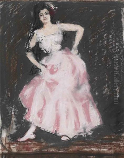 The Spanish Dancer Oil Painting by Charles Conder