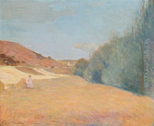 Vetheuil Oil Painting by Charles Conder