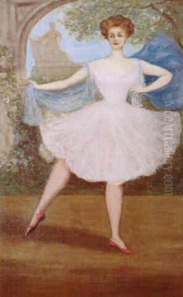 Adeline Genee Oil Painting by Charles Conder