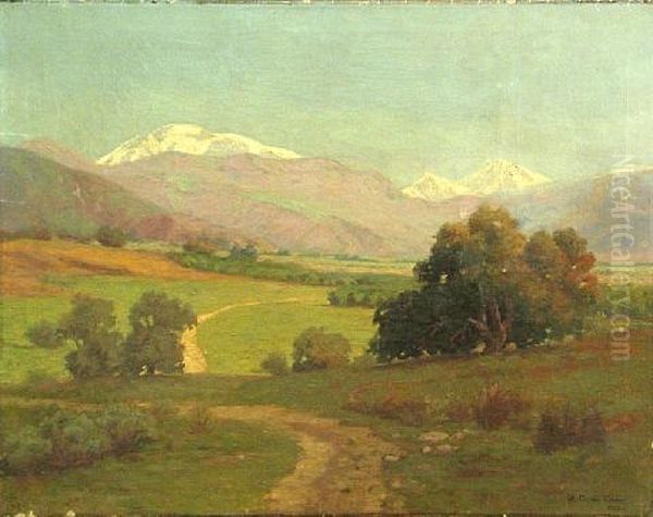 Summer In The Foothills Oil Painting by Albert Conner