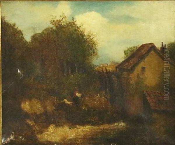 Pastoral Scene Oil Painting by John Constable