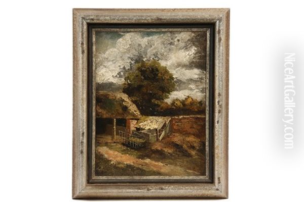 Lott's Farm Oil Painting by John Constable